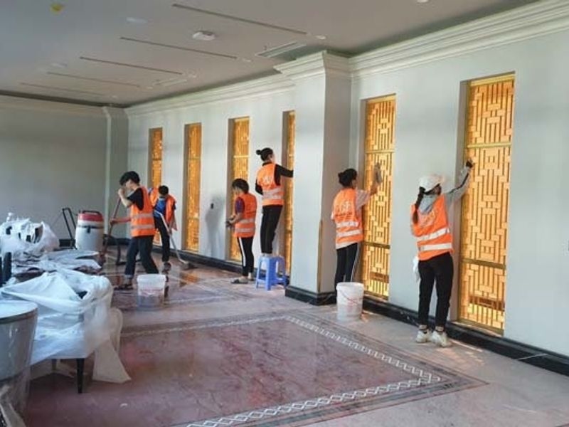 Dịch vụ vệ sinh nhà cửa sau xây dựng chuyên nghiệp nhất tại Hà Nội